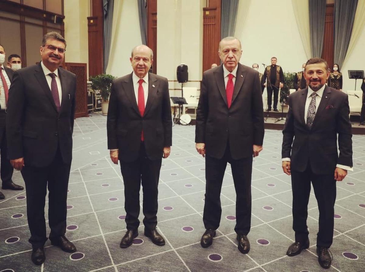 Milletvekili Erbaş, Erdoğan ve Tatar ile Cumhurbaşkanlığı K&uuml;lliyesi&rsquo;nde