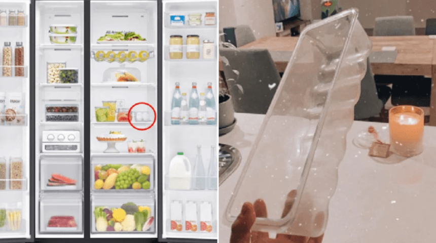 'Buzdolabındaki bu parçanın ne işe yaradığını bilen var mı?'