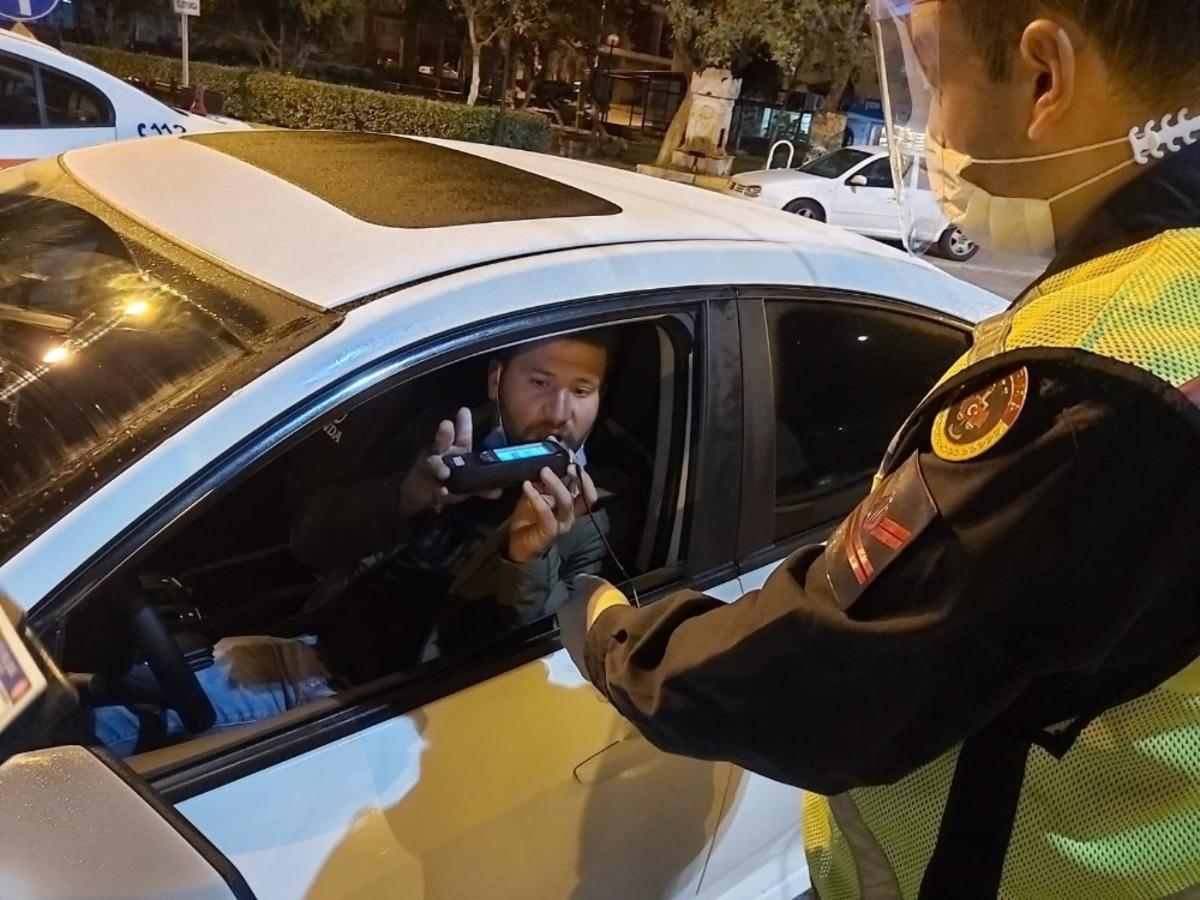 Balıkesir&rsquo;de jandarma alkol denetimi yaptı