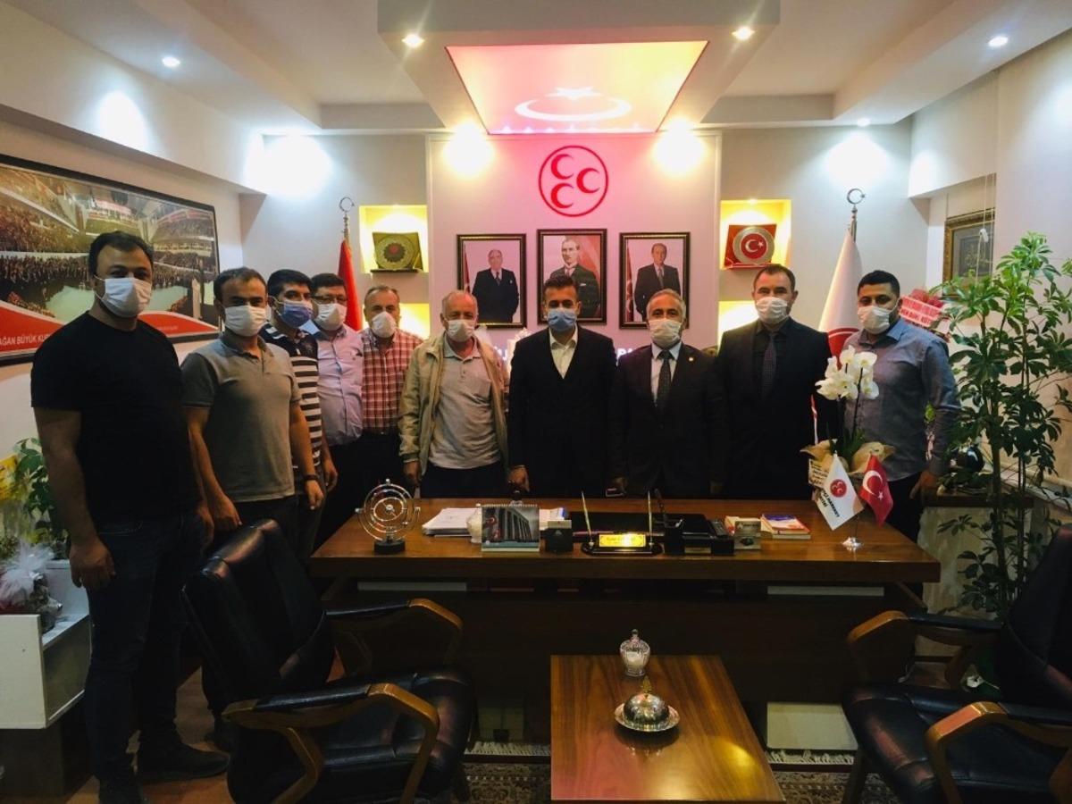 Ulaşım Sen&rsquo;den MHP&rsquo;ye hayırlı olsun ziyareti