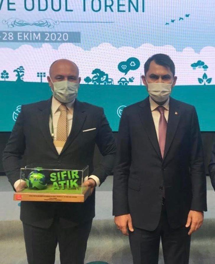 Başkan Togar’a ‘Sıfır Atık’ ödülü G3