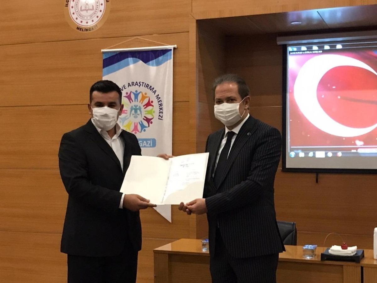 Kayseri&rsquo;de 260 okula &lsquo;Okulum Temiz&rsquo; belgesi verildi