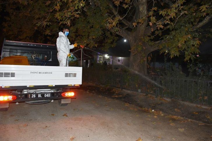 İnönü Belediyesi’nden korona virüsle mücadelede yoğun mesai G4