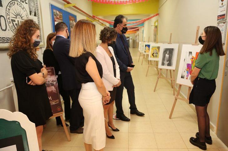 GKV’li Ece Koçak açtığı sergiyi Atatürk’e armağan etti G3