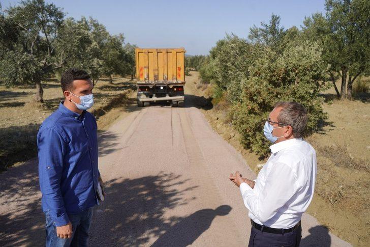 Zeytinlikler arası yollara neşter G4