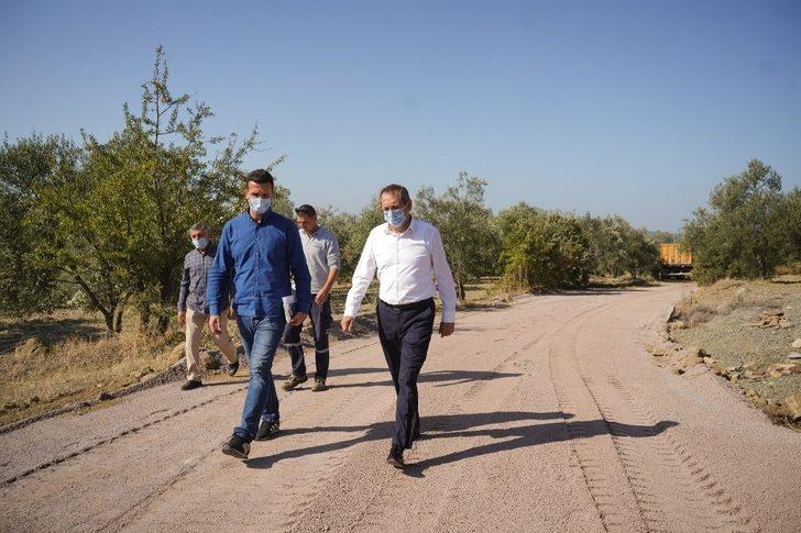 Zeytinlikler arası yollara neşter G5