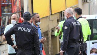 İzmir Konak'da feci kaza! Herkes sokağa fırladı