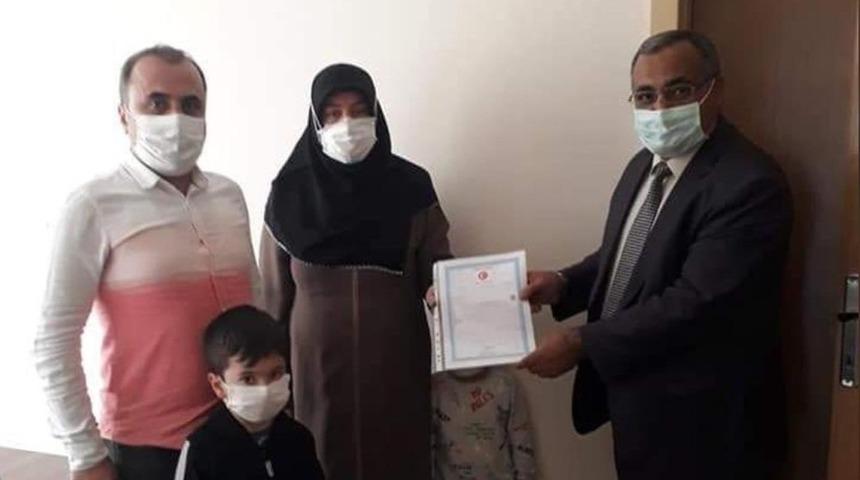 Hayırsever vatandaş evini T&uuml;rkiye Diyanet Vakfına bağışladı