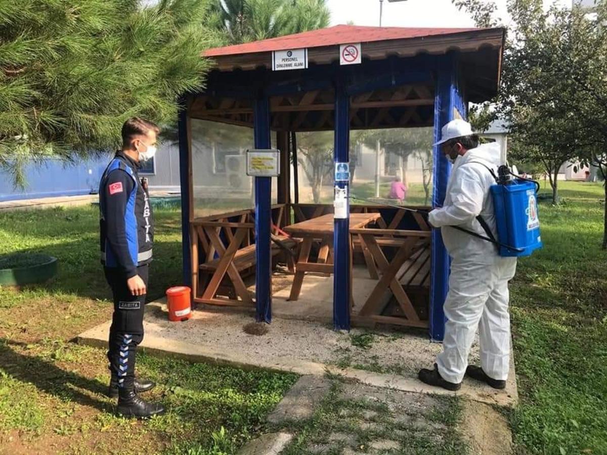 &Ccedil;an&rsquo;da dezenfekte &ccedil;alışmaları s&uuml;r&uuml;yor