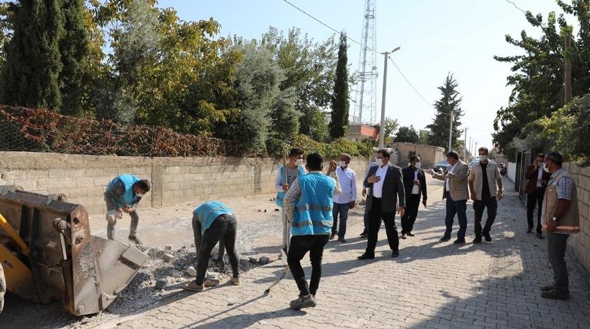 Canpolat &ccedil;alışmaları yerinde inceledi