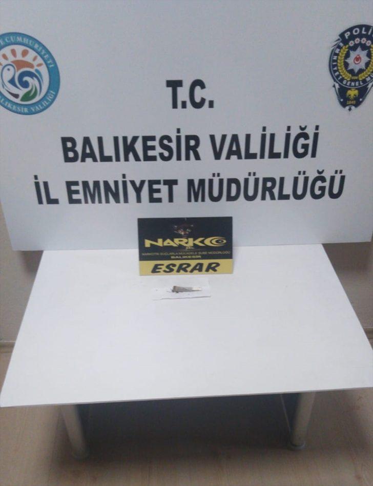 Balıkesir'de uyuşturucu operasyonlarında 11 gözaltı G1