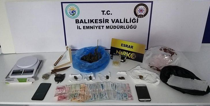 Balıkesir'de uyuşturucu operasyonlarında 11 gözaltı G2