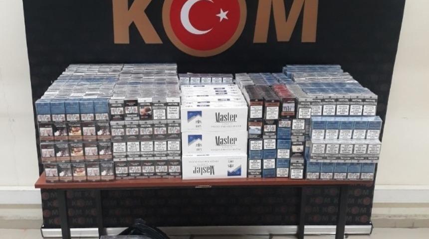 Gaziantep’te 3 bin 150 paket kaçak sigara ele geçirildi
