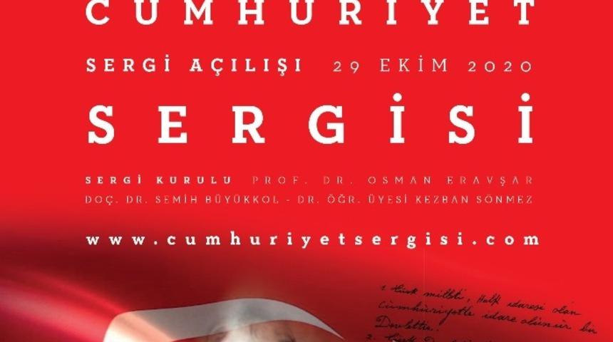 Akdeniz &Uuml;niversitesi G&uuml;zel Sanatlar Fak&uuml;ltesi&rsquo;nden ilk sanat Cumhuriyet sergisi
