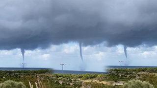 Patara'da korkutan anlar! Böyle görüntülendi