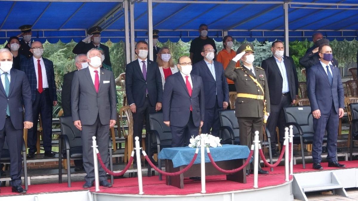 Trabzon&rsquo;da 29 Ekim Cumhuriyet Bayramı t&ouml;renle kutlandı