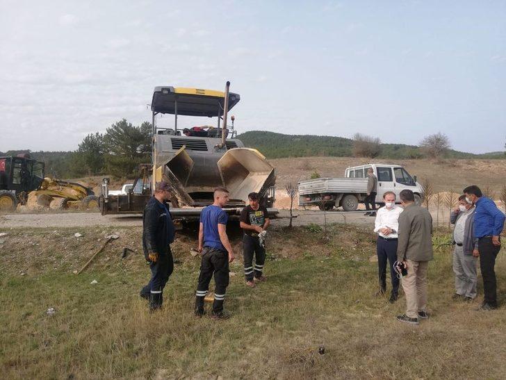 Dumlupınar’da köy yolu çalışmaları G1