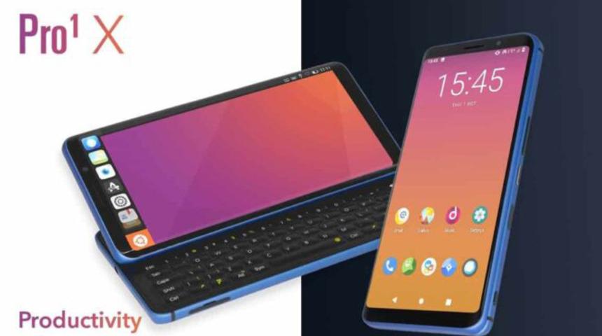 Pro1-X fiziksel klavyeli akıllı telefon duyuruldu