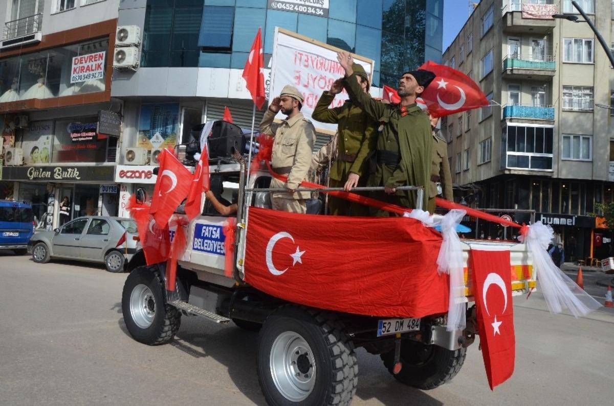 Fatsa&rsquo;da Cumhuriyet Bayramı coşkusu