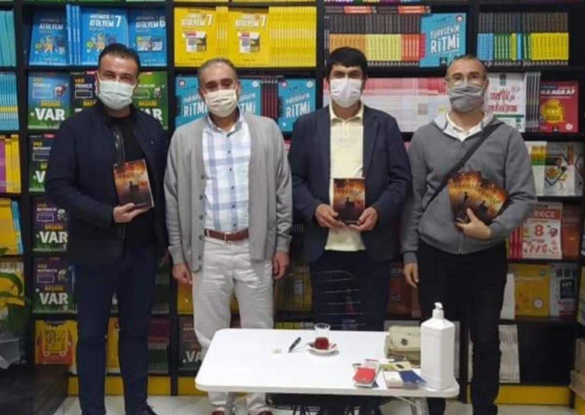 Yangın romanı okuyucularıyla buluştu