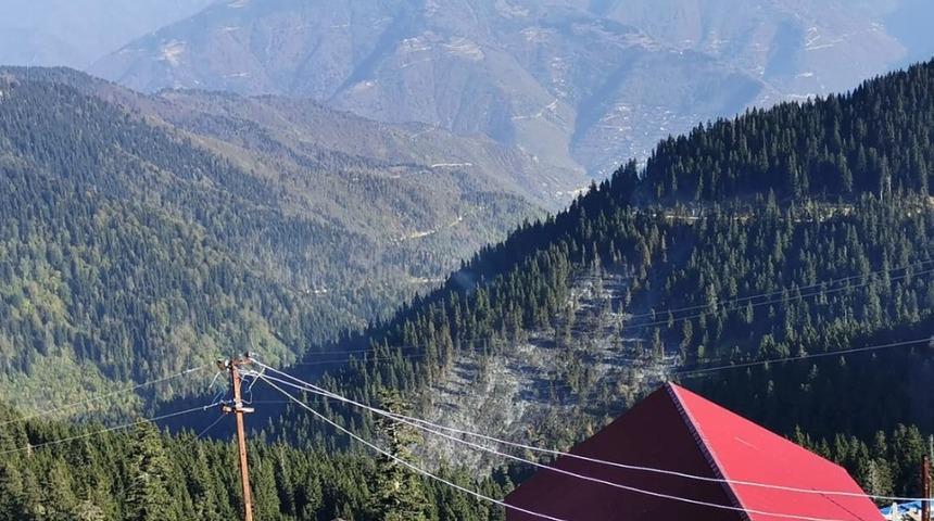 K&uuml;rt&uuml;n&rsquo;deki yangınlara m&uuml;dahale devam ediyor