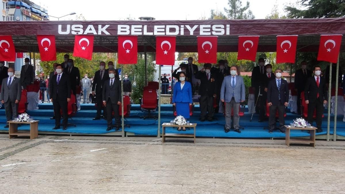 Uşak&rsquo;ta 29 Ekim Cumhuriyet Bayramı coşkuyla kutlandı