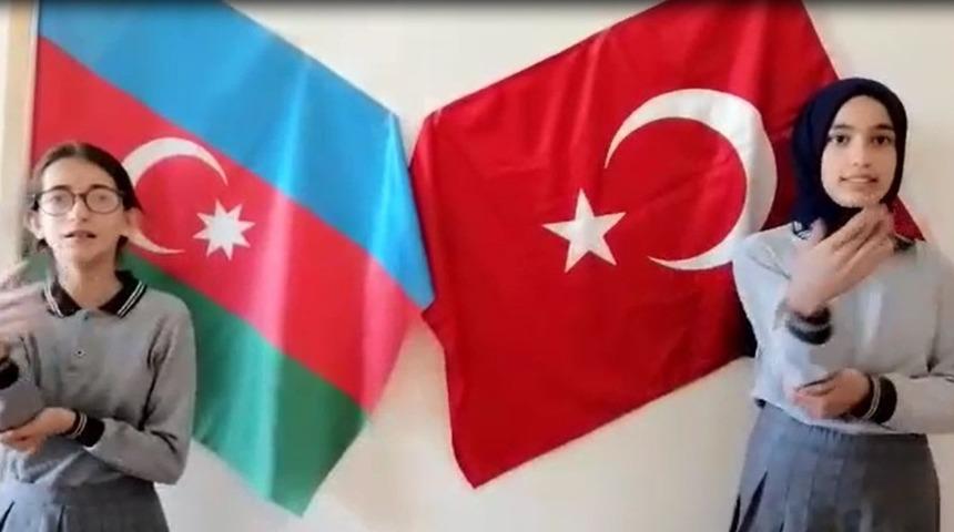 Vanlı öğrencilerden Türkiye ve Azerbaycan’daki işitme engelliler için klip