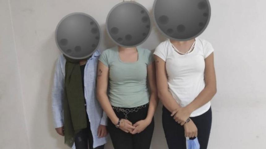 İki ilde birçok hırsızlık yapan kadınlar yakalandı