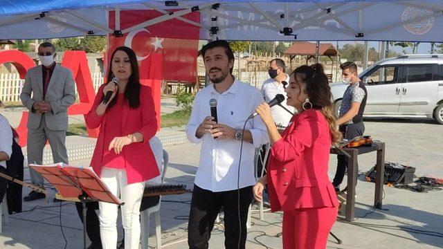 Alaçam’da 29 Ekim Cumhuriyet Bayramı kutlaması