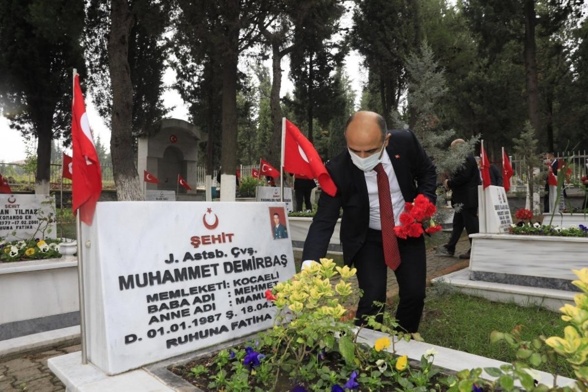 Cumhuriyet Bayramı&rsquo;nda şehitler unutulmadı