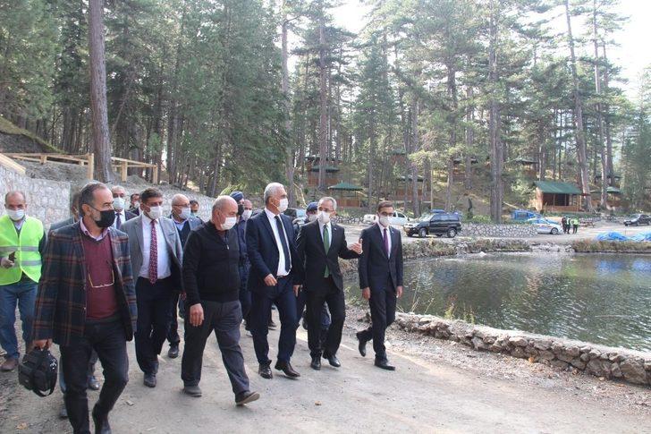 Dipsizgöl Tabiat Parkında çalışmalar devam ediyor G1