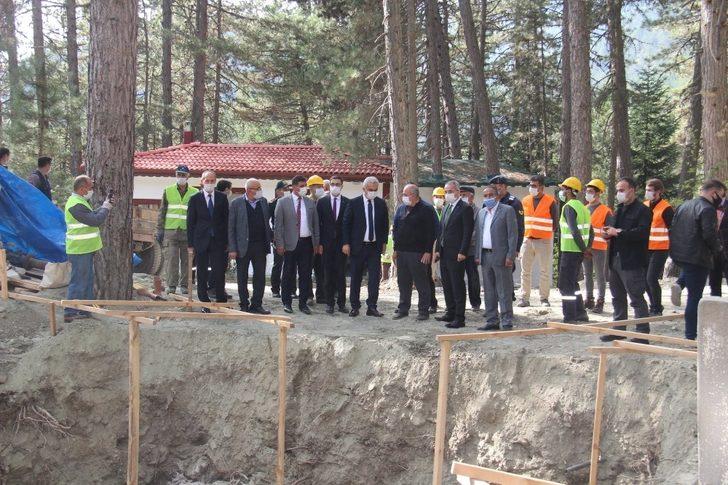 Dipsizgöl Tabiat Parkında çalışmalar devam ediyor G3