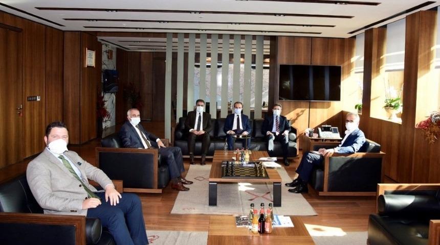 Başkan Kılın&ccedil;, yeni projeler i&ccedil;in Ankara&rsquo;da temaslarda bulundu