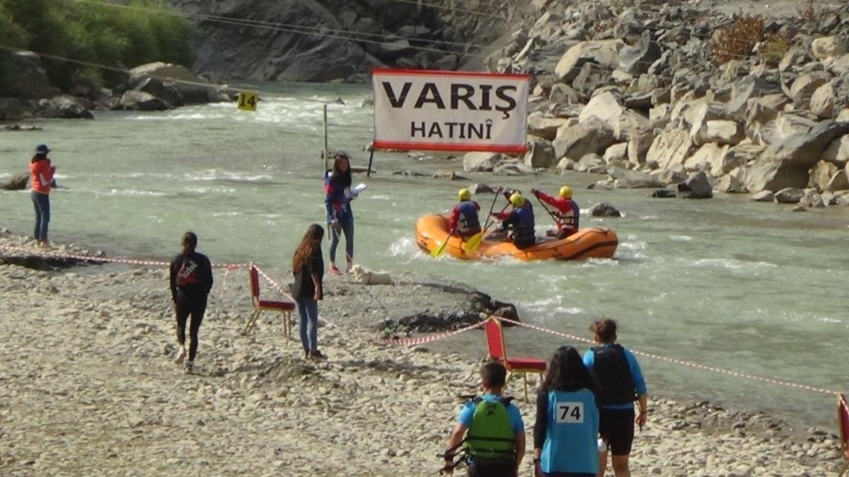 Hakkari&rsquo;de d&uuml;zenlenen &ldquo;T&uuml;rkiye Rafting Şampiyonası&rdquo; sona erdi