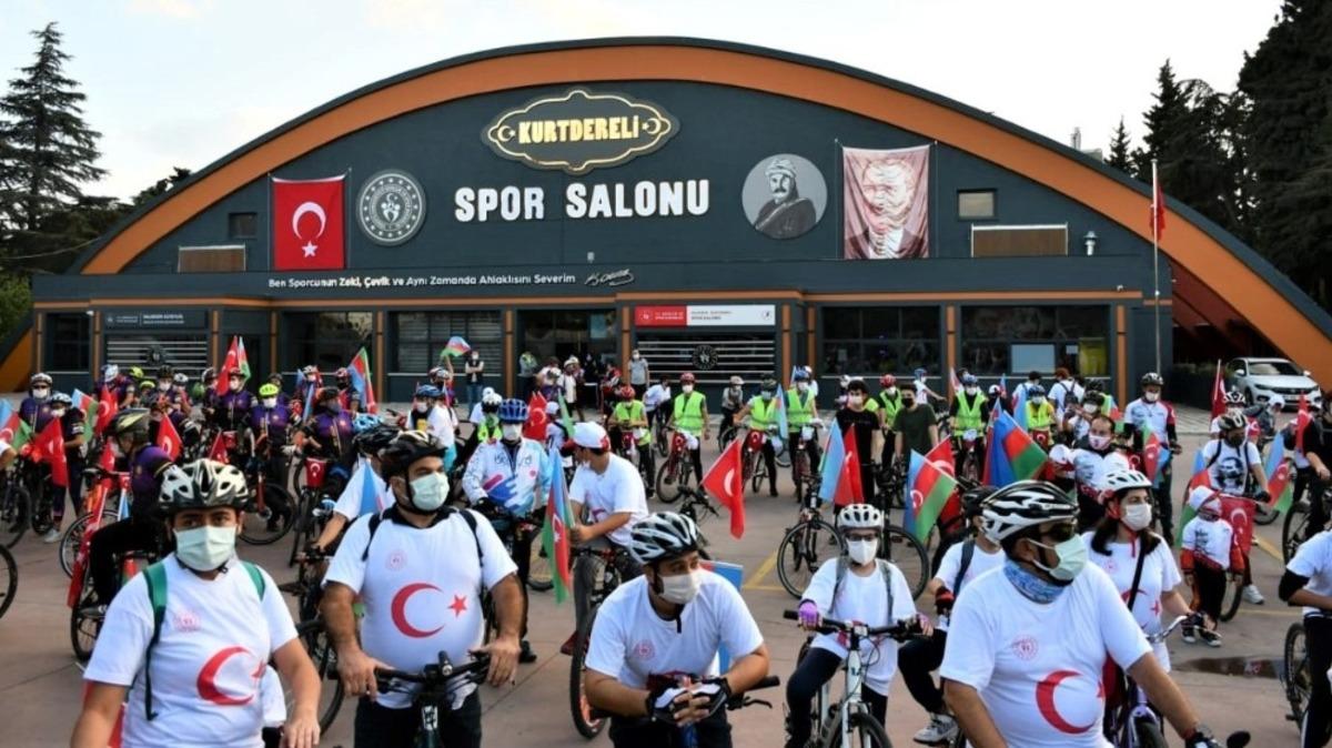 Balıkesir&rsquo;de "Cumhuriyet Bisiklet Turu" d&uuml;zenlendi
