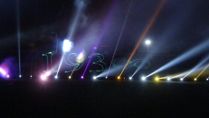 Uşak 29 Ekimi ışık gösterileriyle kutladı G3