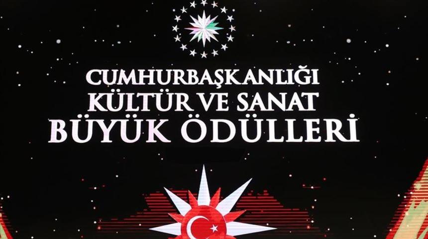 2020 Yılı Cumhurbaşkanlığı K&uuml;lt&uuml;r ve Sanat B&uuml;y&uuml;k &Ouml;d&uuml;lleri sahiplerini buldu