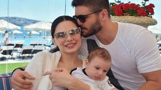 Tolgahan Sayışman oğlu ile fotoğrafını paylaştı