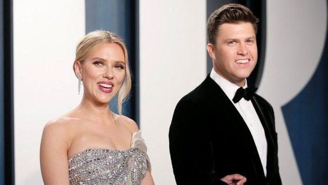 Scarlett Johansson komedyen Colin Jost ile evlendi