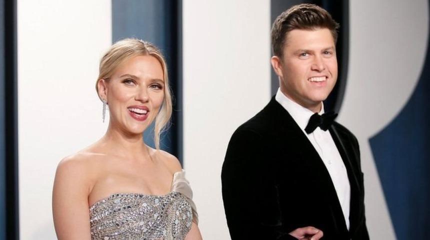 Scarlett Johansson komedyen Colin Jost ile evlendi
