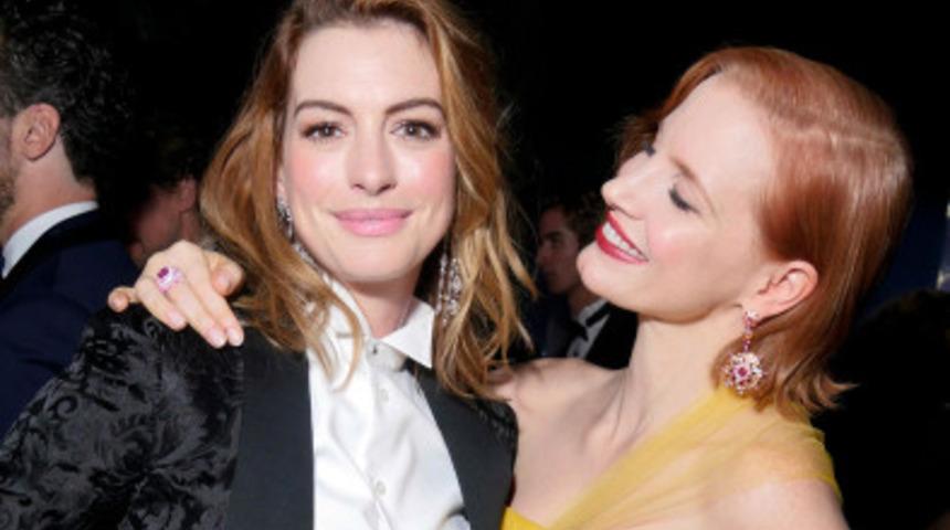 Jessica Chastain ve Anne Hathaway yeniden bir arada 
