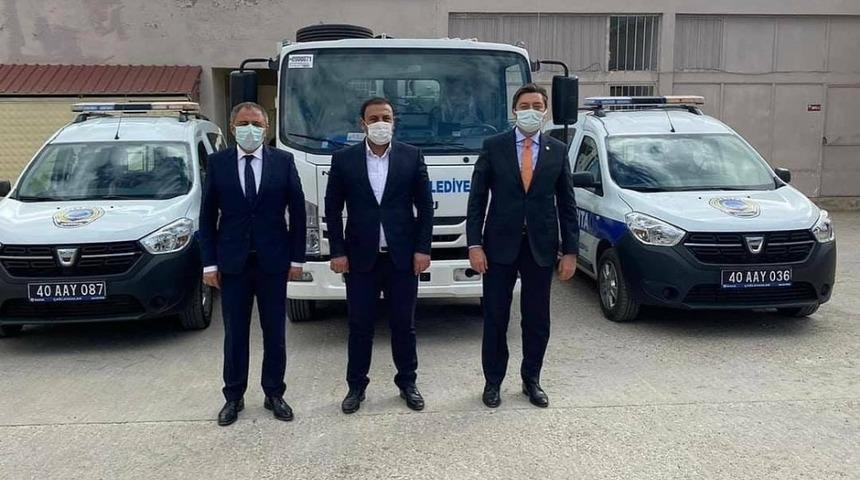 Çiçekdağı Belediyesi araç filosunu güçlendiriyor