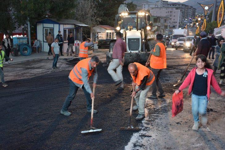 Şemdinli’de sıcak asfalt çalışması G2