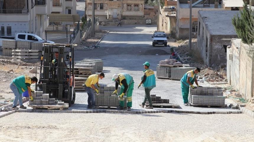 Karaköprü’de yeni yollar hizmete sunuluyor