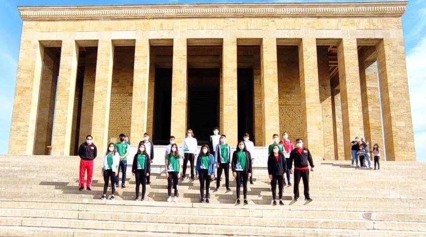 Kayseri TOHM sporculara Anıtkabir&rsquo;de