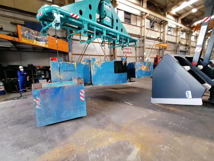 Batı Afrika ülkelerine 8 adet uzaktan kumandalı kepçe ihraç edildi G3