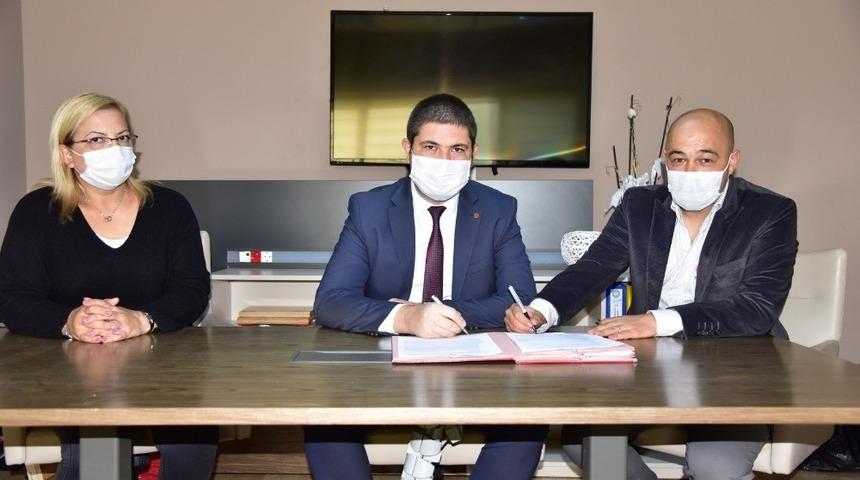 İmzalar il genelinde mezarlıkların güvenliği için atıldı