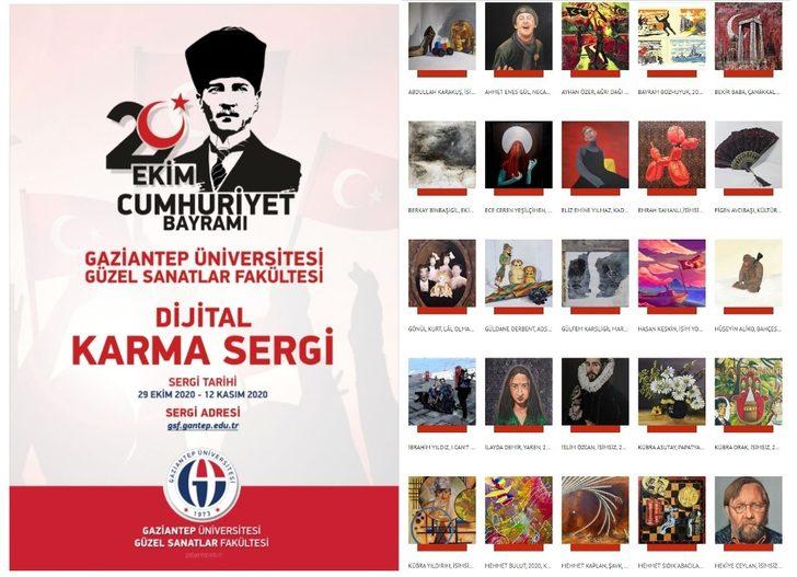 GAÜN’de 29 Ekim’e özel dijital sergi G1