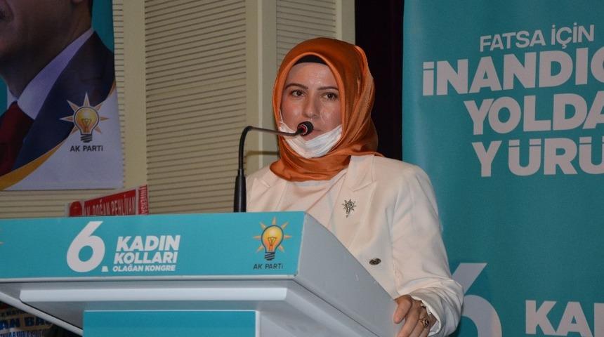 AK Parti Fatsa 6. Olağan Kadın Kolları Kongresi yapıldı