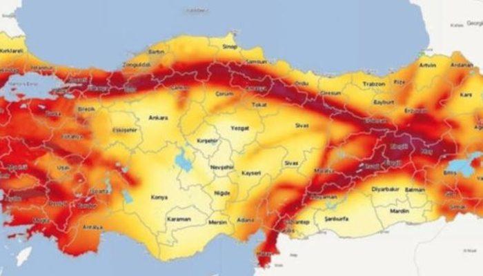 Ev adresinden AFAD fay hattı sorgulama... Evimin altından fay hattı geçiyor mu? Türkiye'de il il deprem fay hatları nerelerden geçiyor?